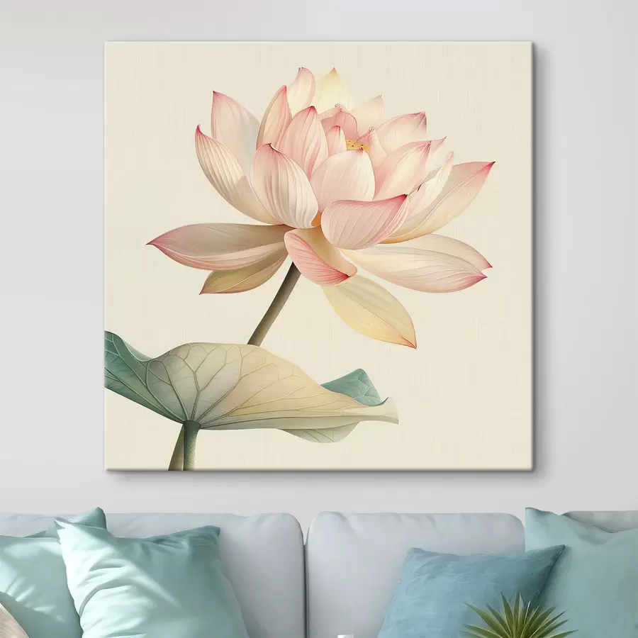 Fototapete Große Lotosblume s40771