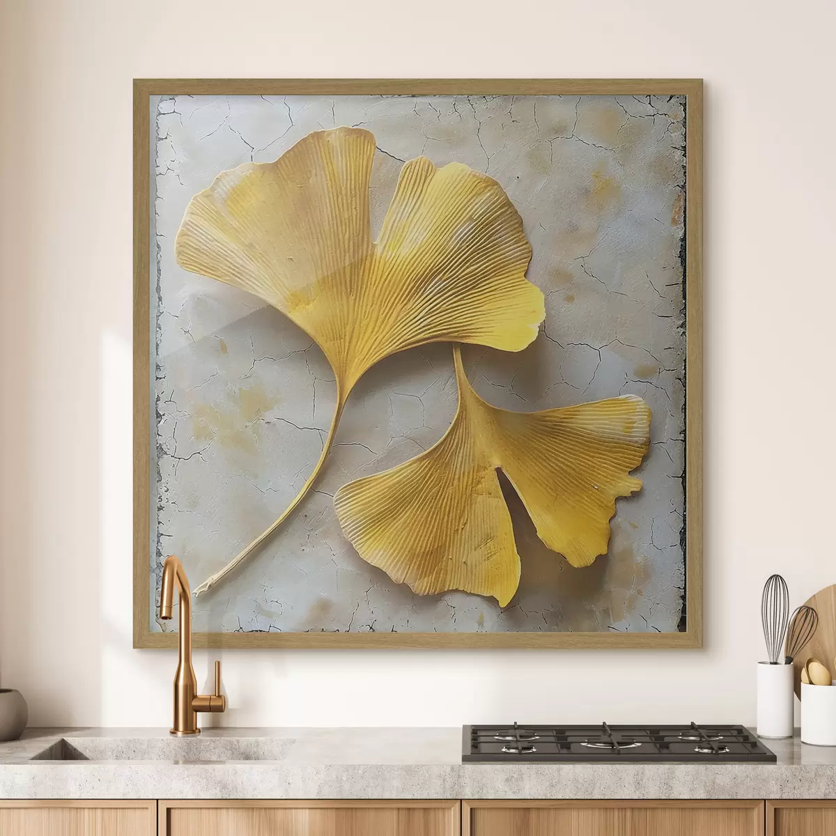 Poster Ginkgo-Blätter f40767