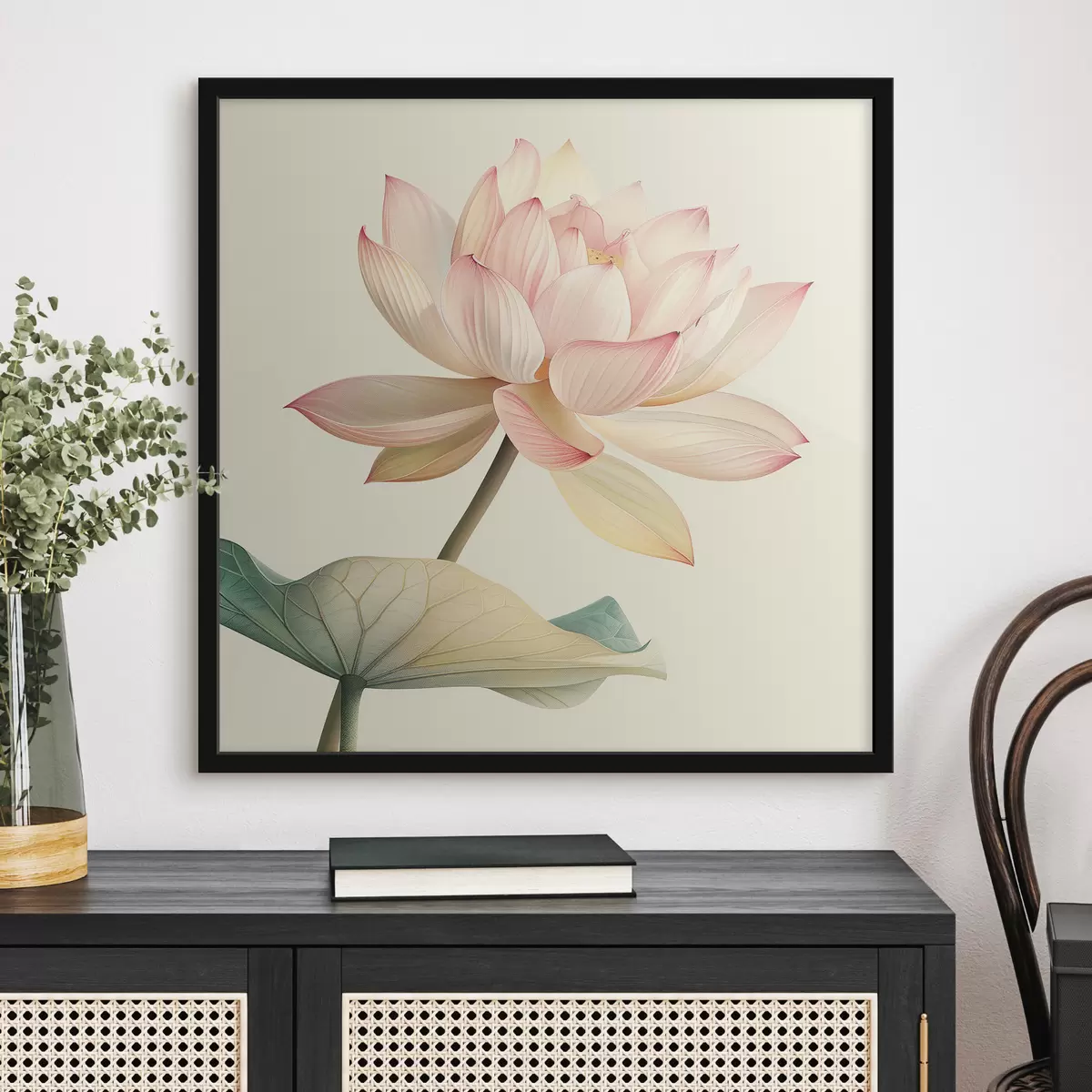 Poster Große Lotosblume f40771