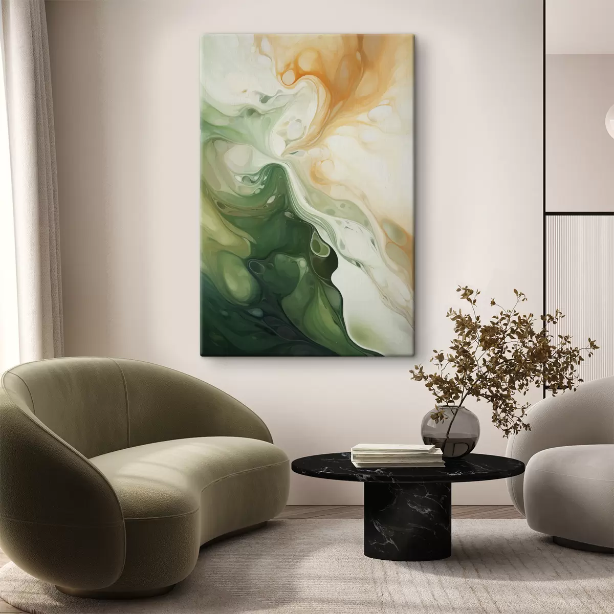 Wandbilder Mehrfarbige Flecken s40843