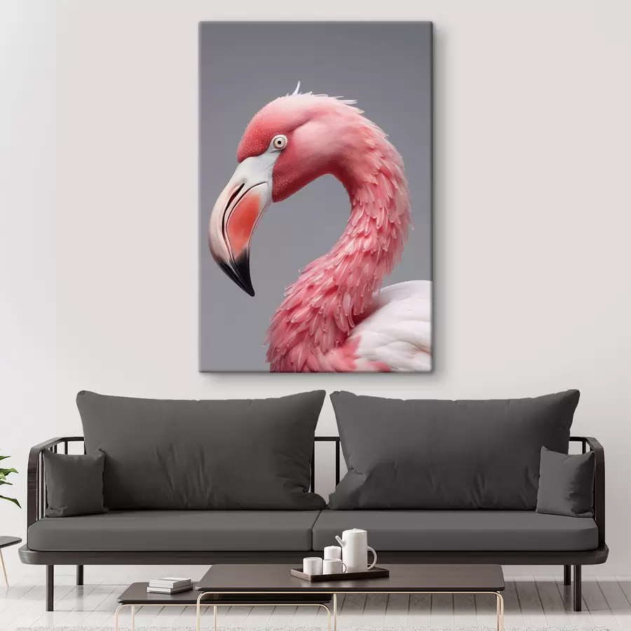 Wandbilder luxuriöser Flamingo s41151