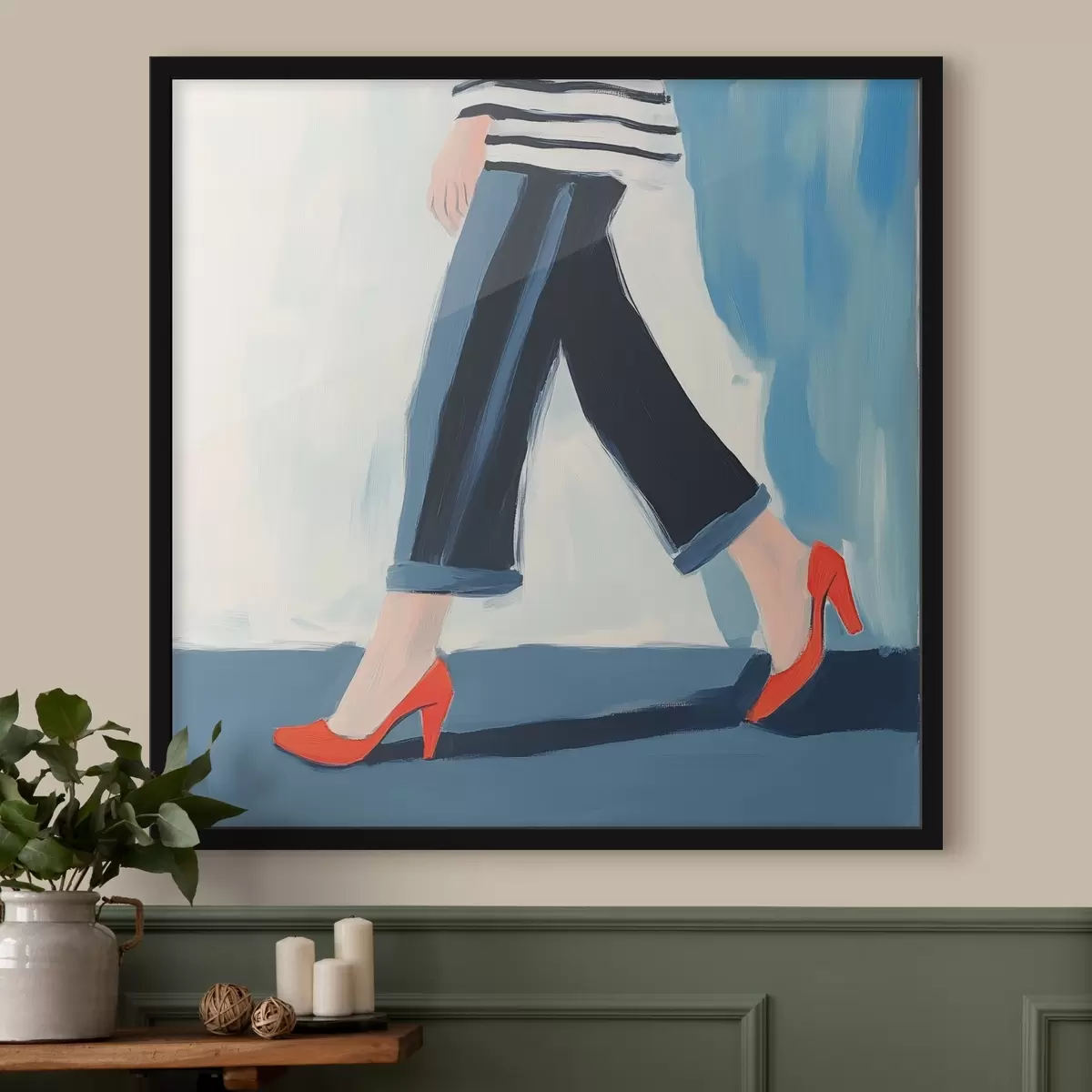 Poster Der Gang des Mädchens f41161