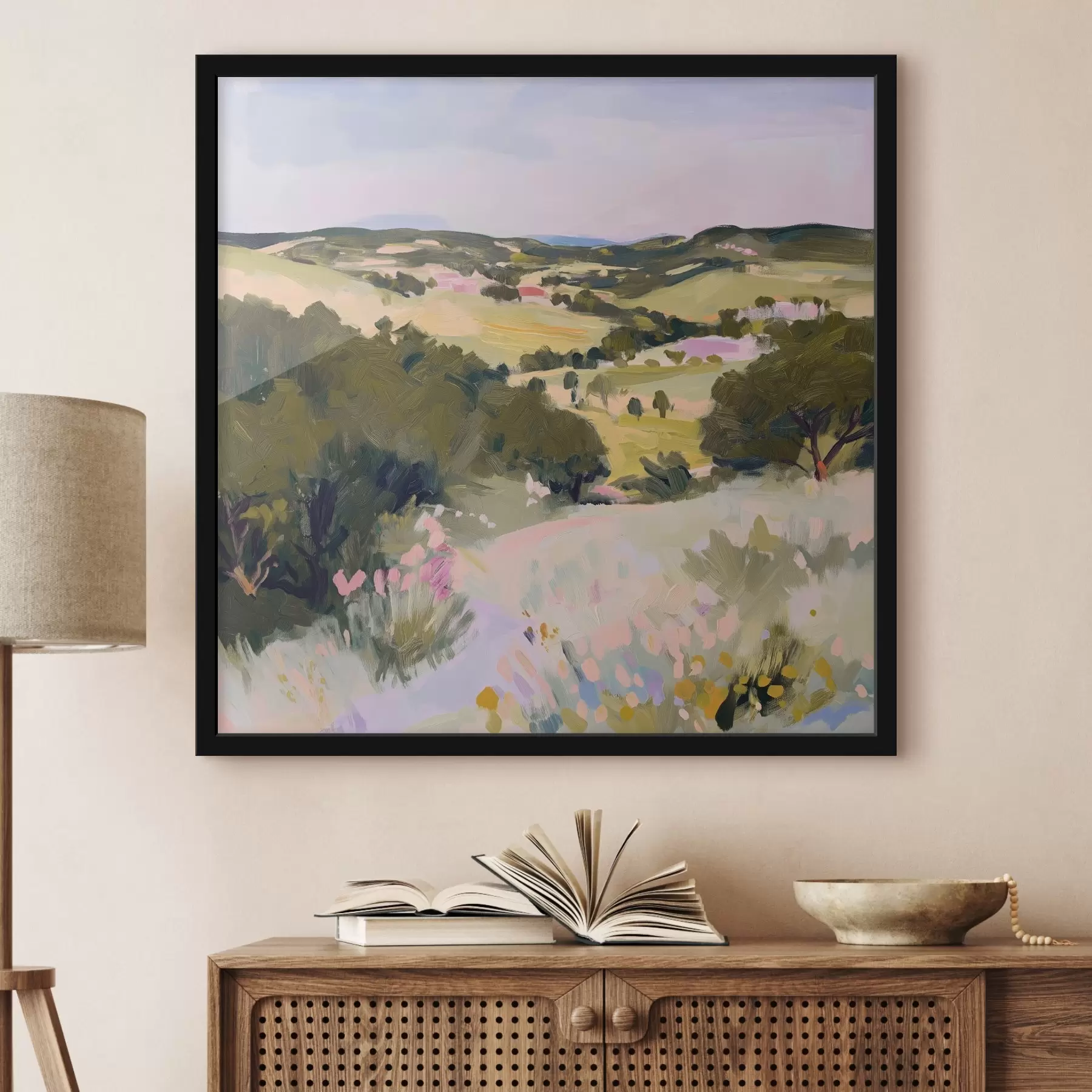 Wandbilder Ländliche Landschaft f41163