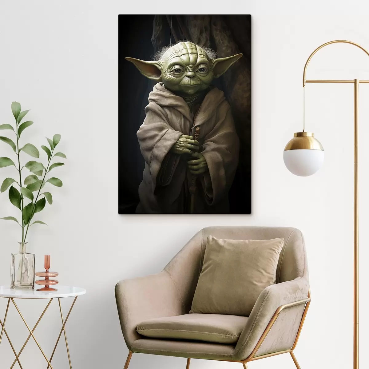 Wandbilder Yoda s41122
