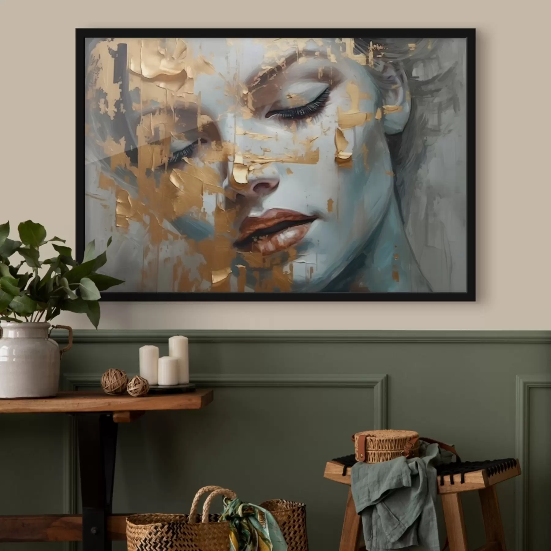 Fototapete Gesicht eines Mädchens f41063