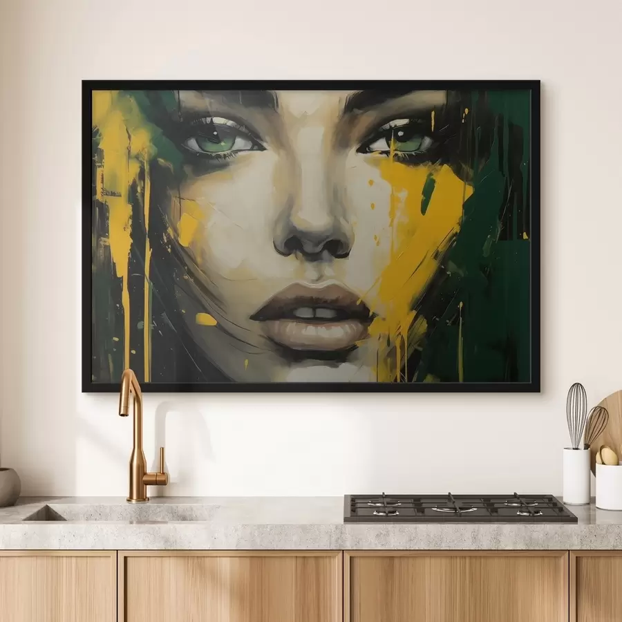 Fototapete Gesicht eines Mädchens f41065