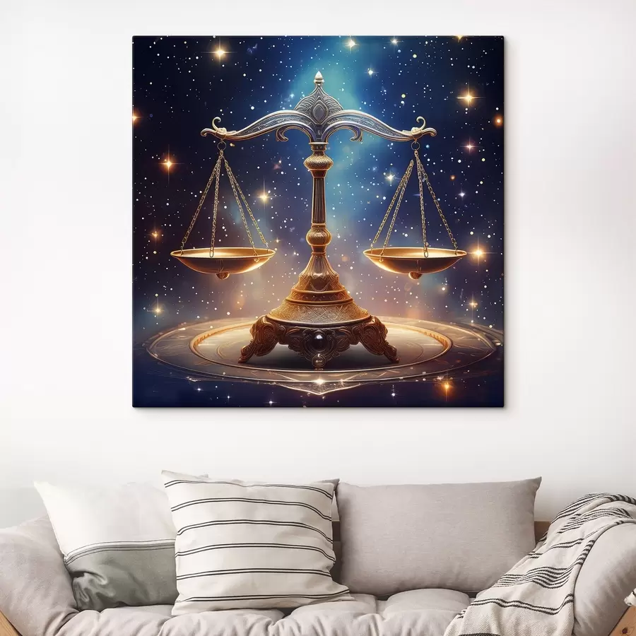 Wandbilder Kosmisches Gleichgewicht in der Umarmung des Universums s39056