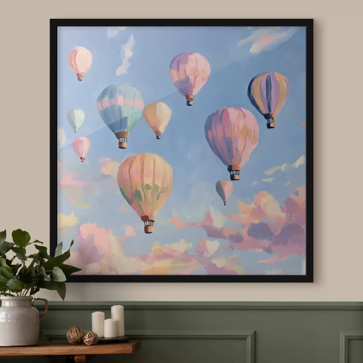 Poster Luftballons f41338