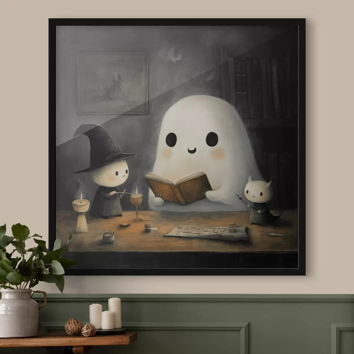 Poster Privyd liest seinen Freunden ein Buch vor f41343