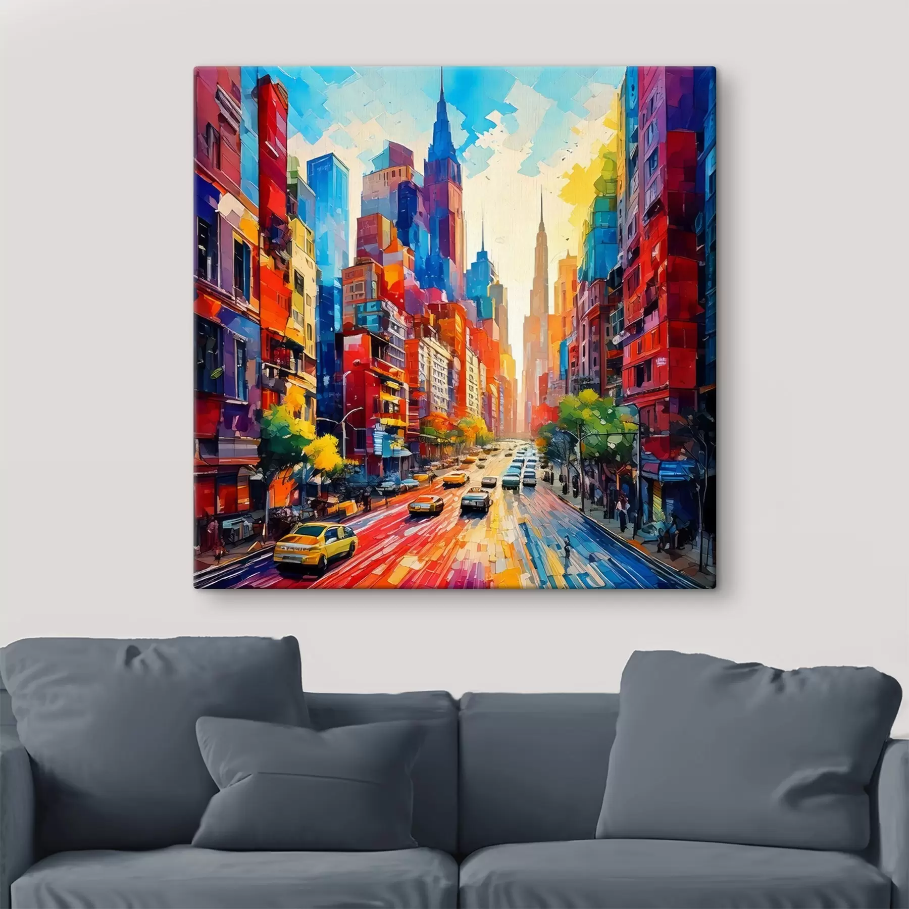 Fototapete helle Stadt s41408