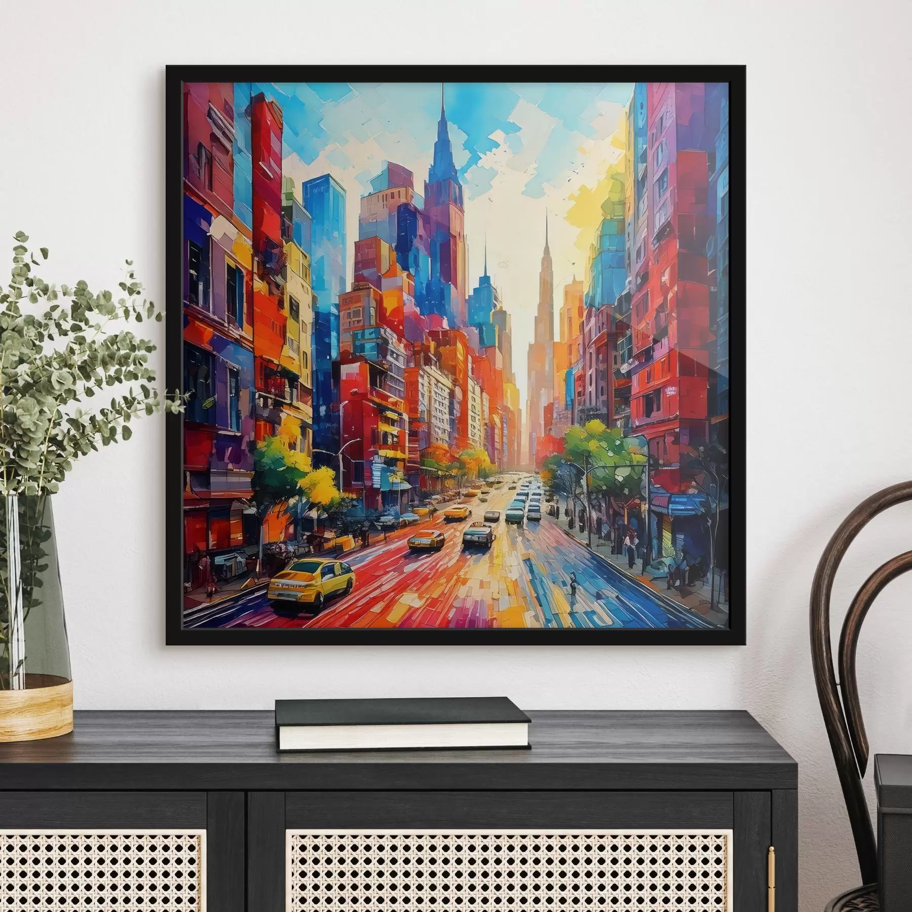 Wandbilder helle Stadt f41408