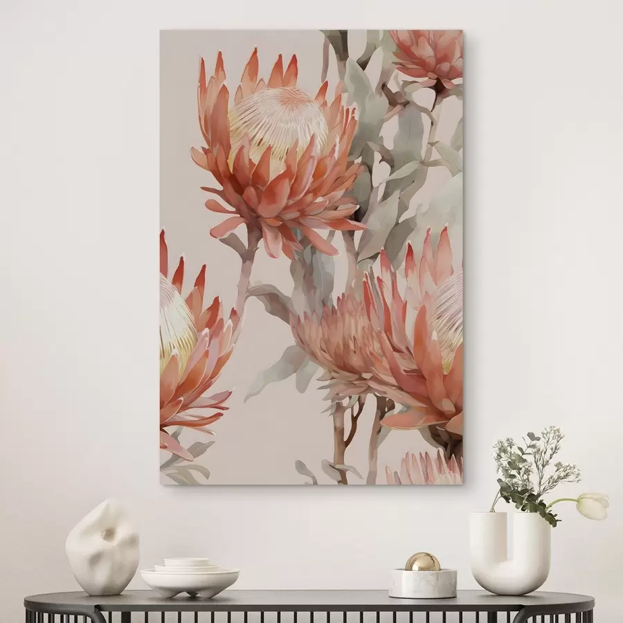 Wandbilder Nahaufnahme von Blumen s37126