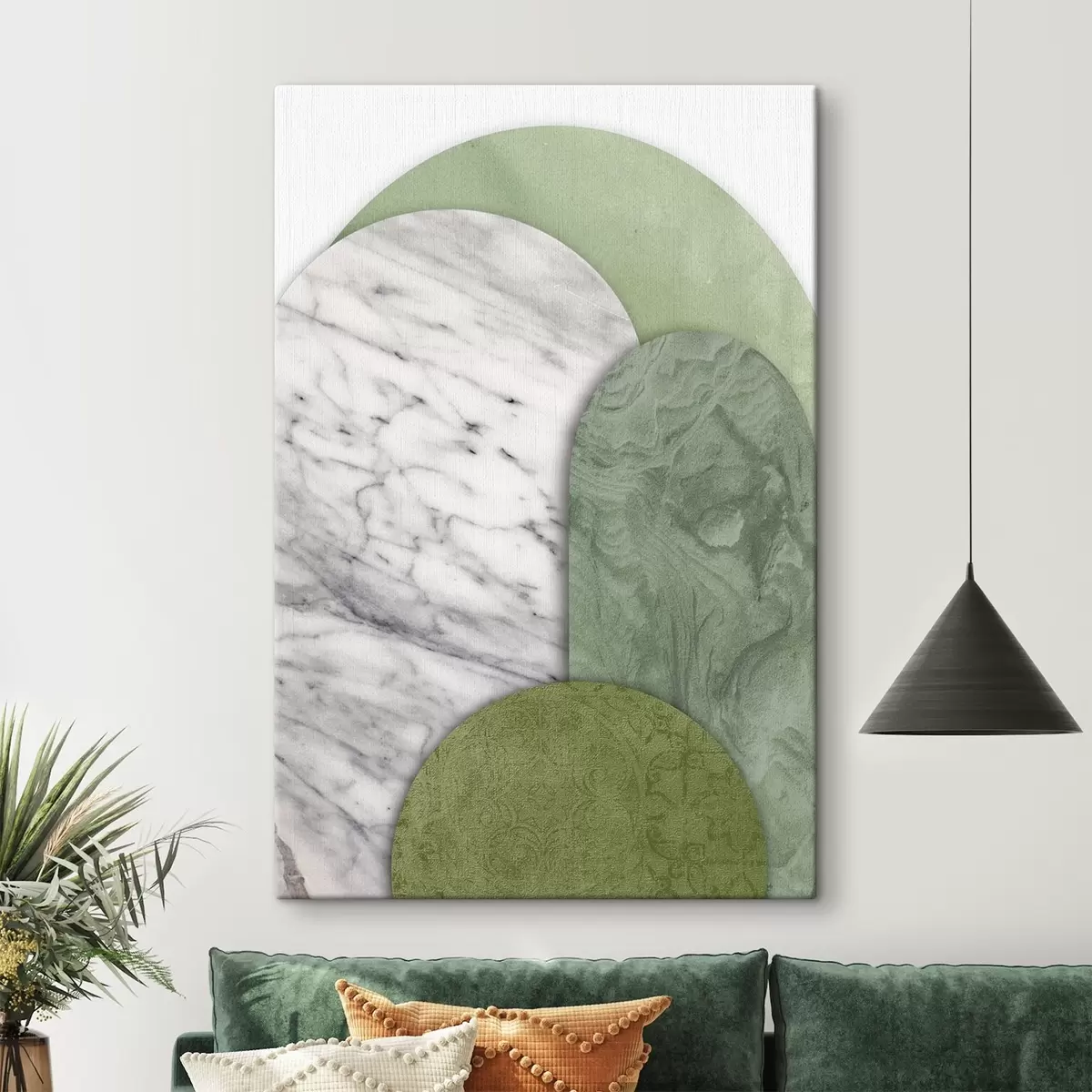 Wandbilder Nahaufnahme der Marmoroberfläche s38205