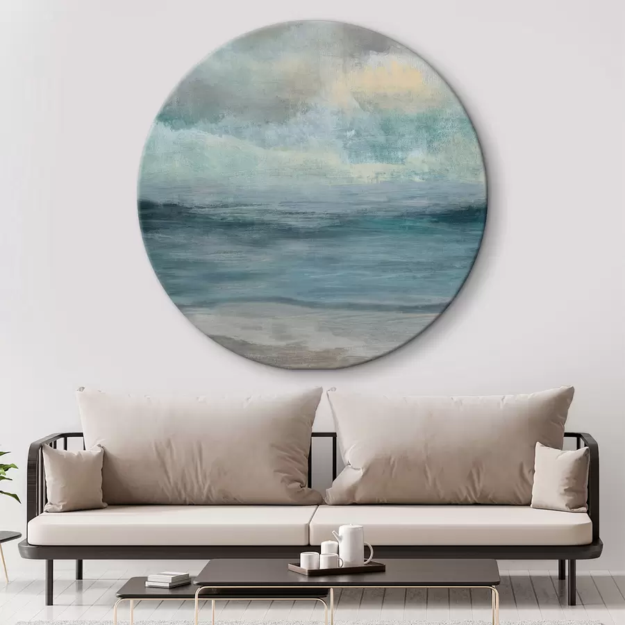 Wandbilder Blaue rauchige Abstraktion r35720