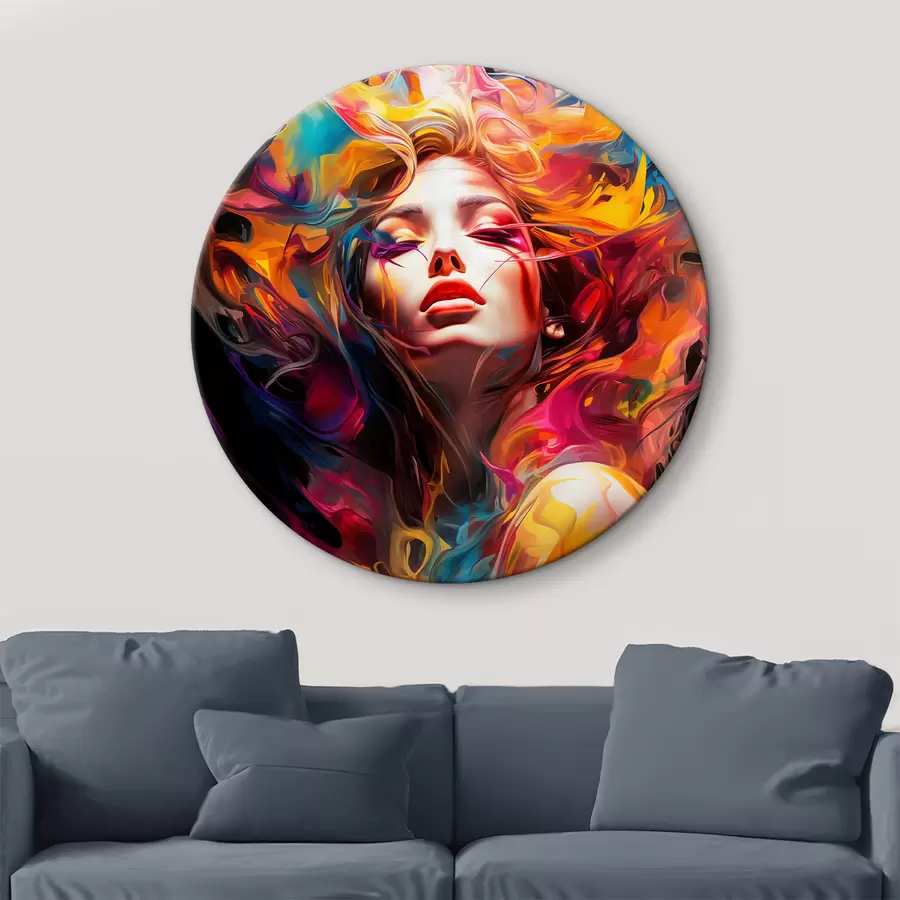 Fototapete Abstraktes Mädchen r36677