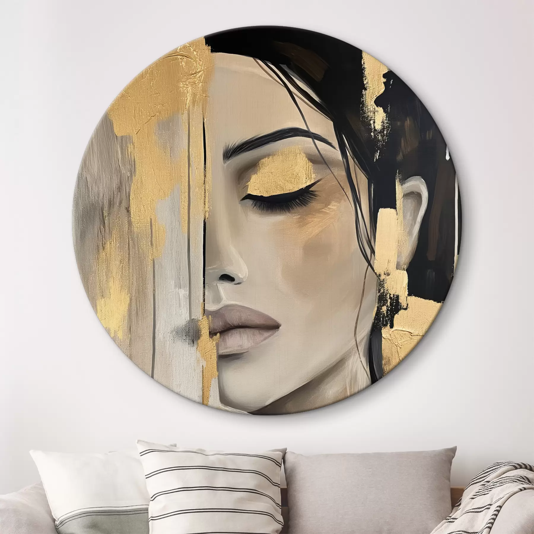 Wandbilder Das Mädchen in Farbe r38793