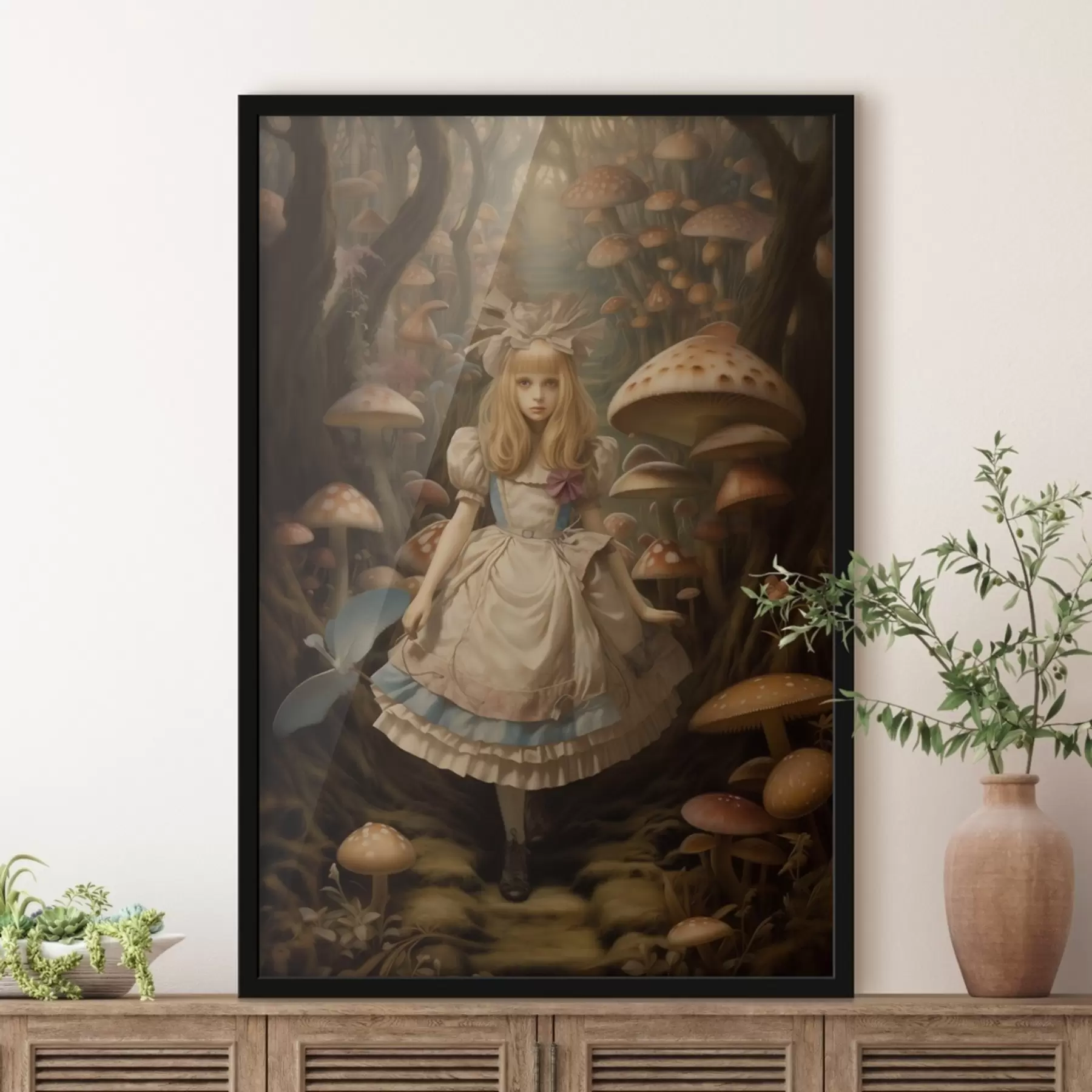 Wandbilder Alice im Wunderland f41197