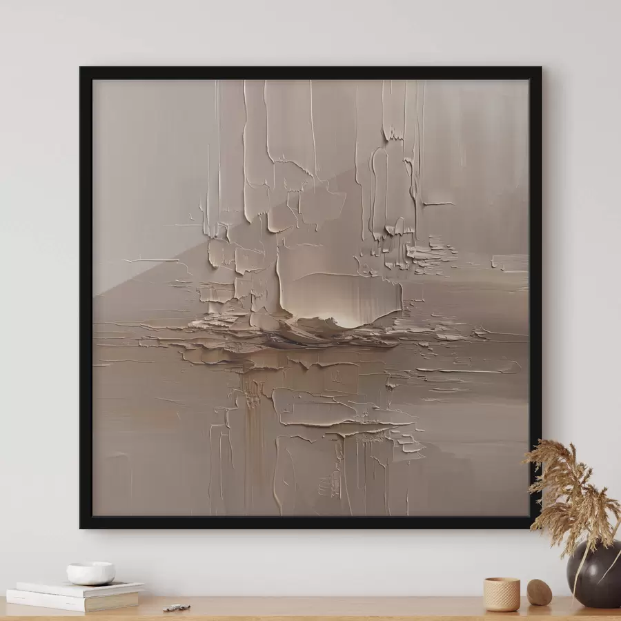 Fototapete Abstraktion mit Nachahmung von großen Pinselstrichen f41356