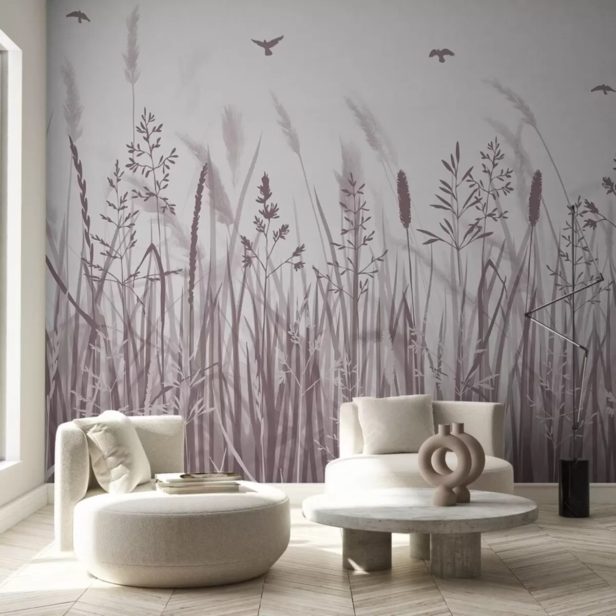 Fototapete Ein Feld voller Ähren w02119v3