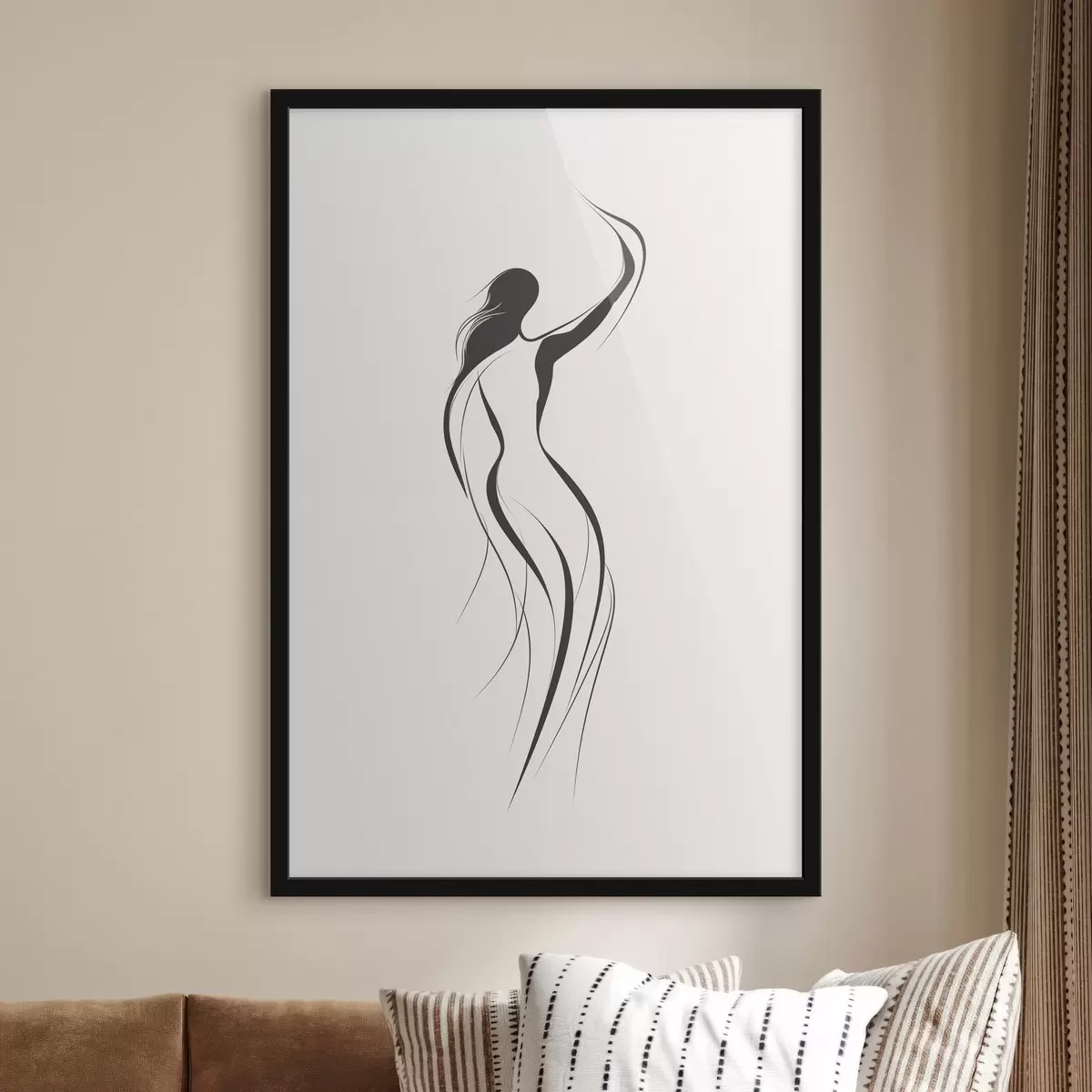 Poster Tanzende Abstraktion f41487