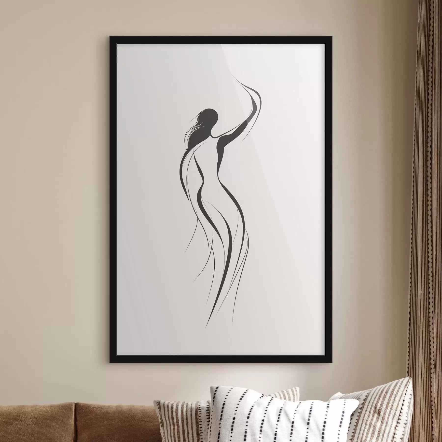 Wandbilder Tanzende Abstraktion f41487