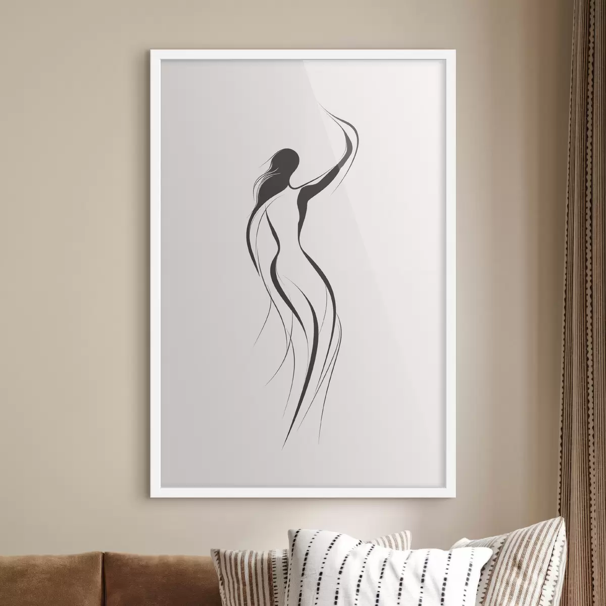 Poster Tanzende Abstraktion f41487