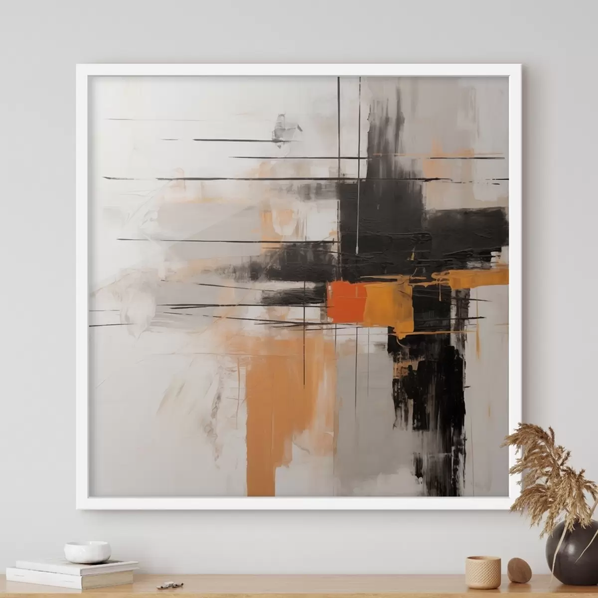 Poster Pinselstriche f41598