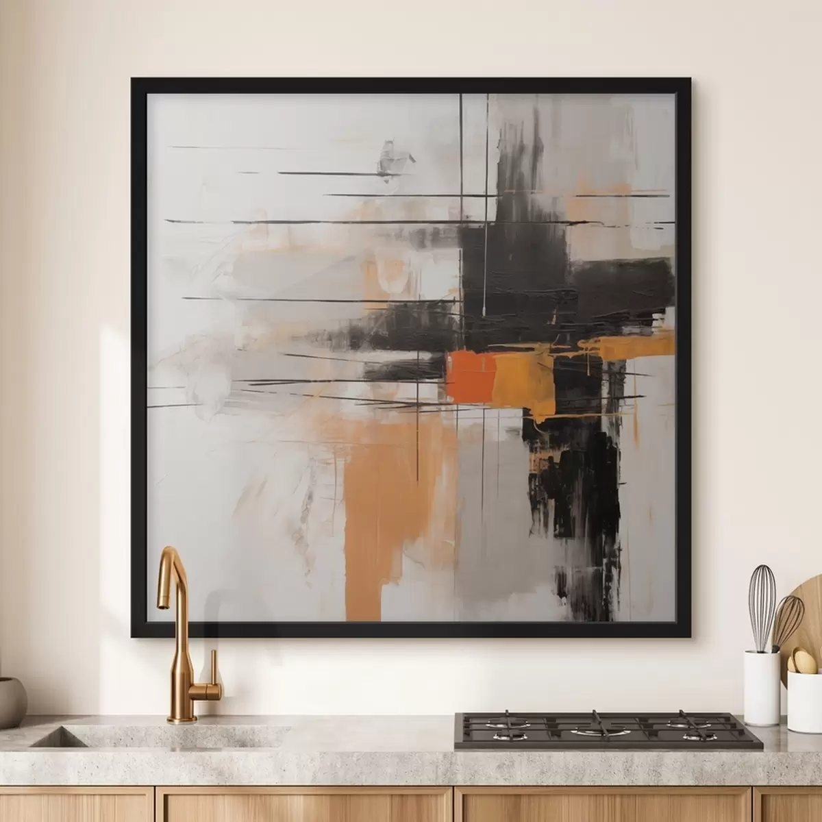 Poster Pinselstriche f41598