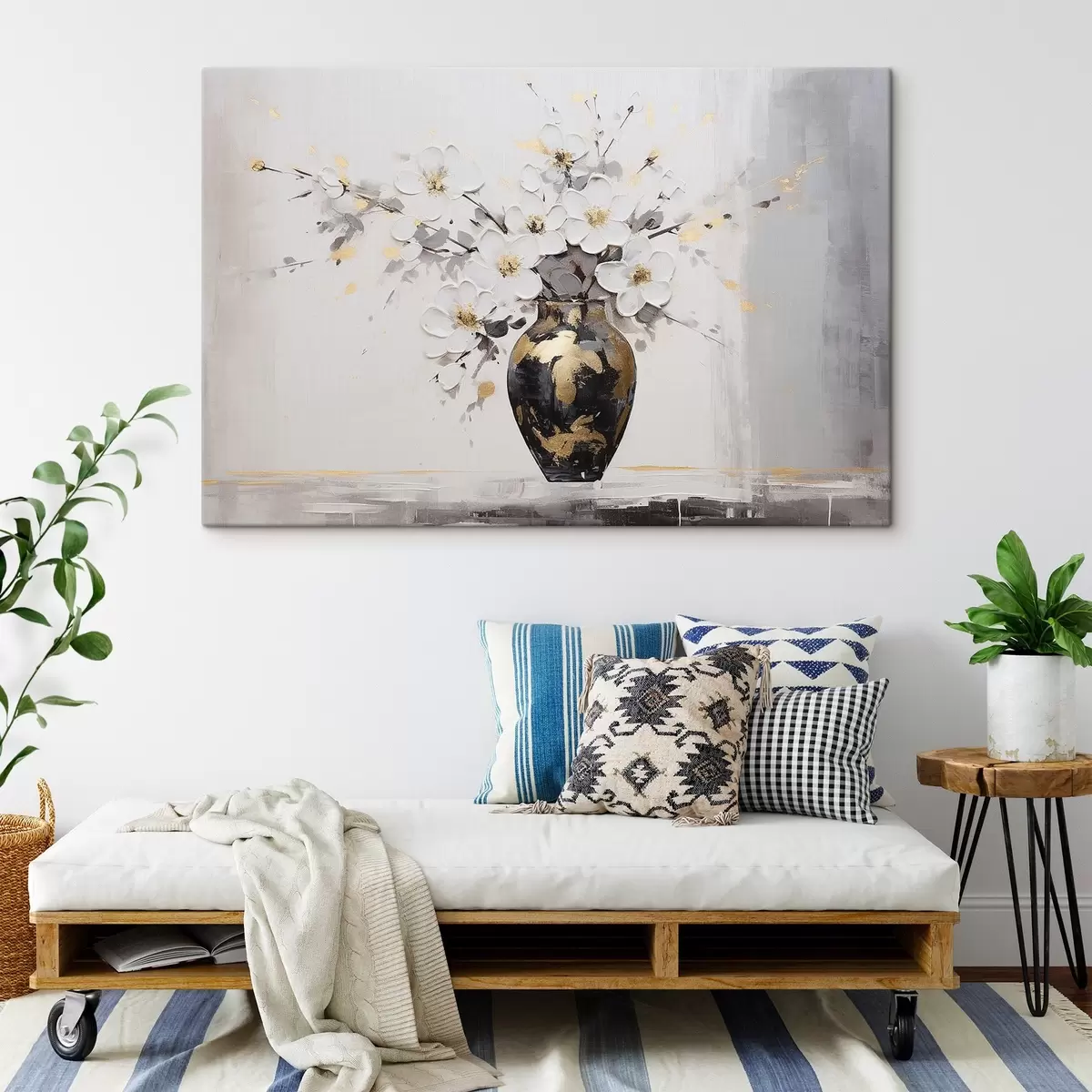 Wandbilder Blumen in einer Vase s41567