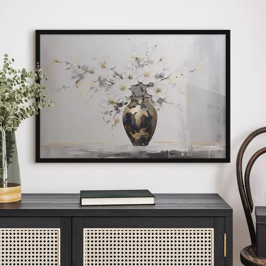 Fototapete Blumen in einer Vase f41567