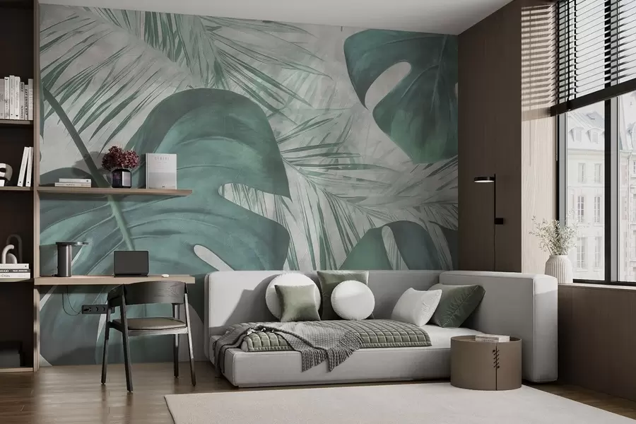 Fototapete Tropische Blätter w01888