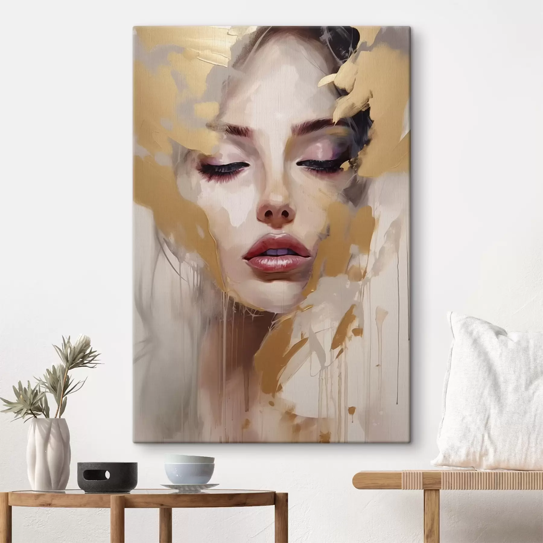 Fototapete Porträt eines Mädchens s41671