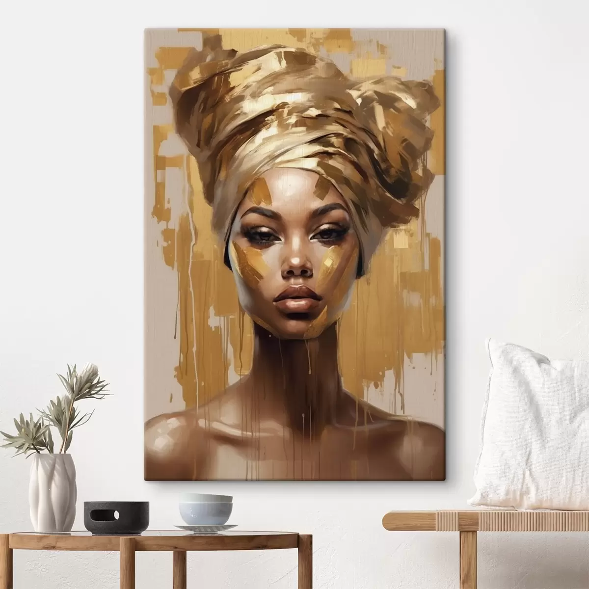 Wandbilder Porträt eines Mädchens s41686