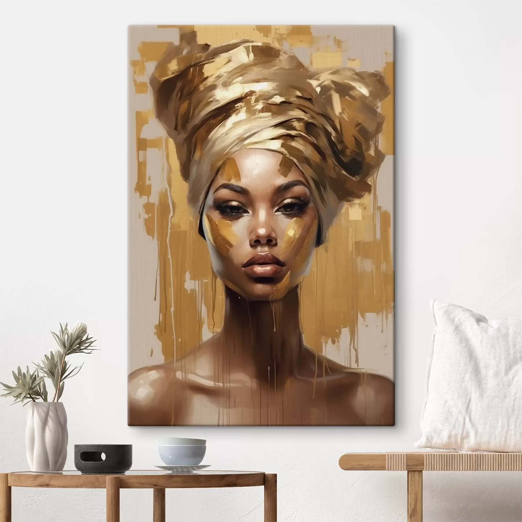 Wandbilder Porträt eines Mädchens s41686