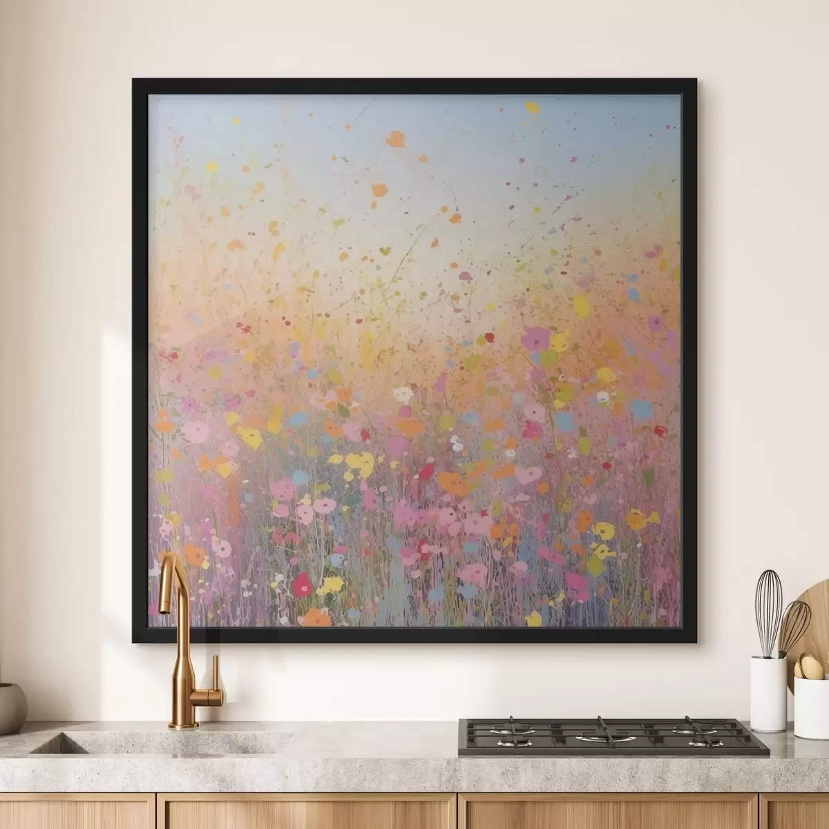 Poster Bunte Blumen f41695