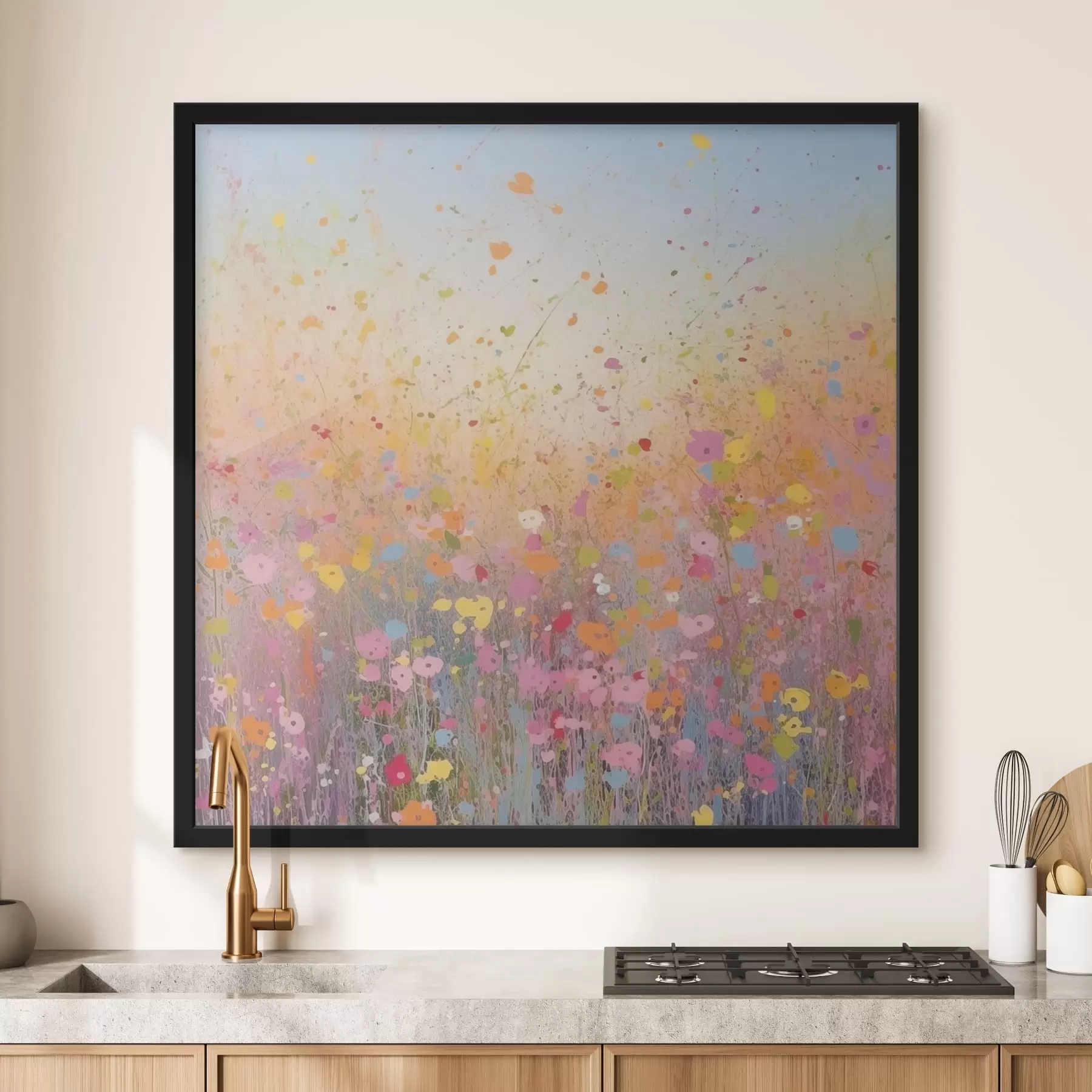 Fototapete Bunte Blumen f41695