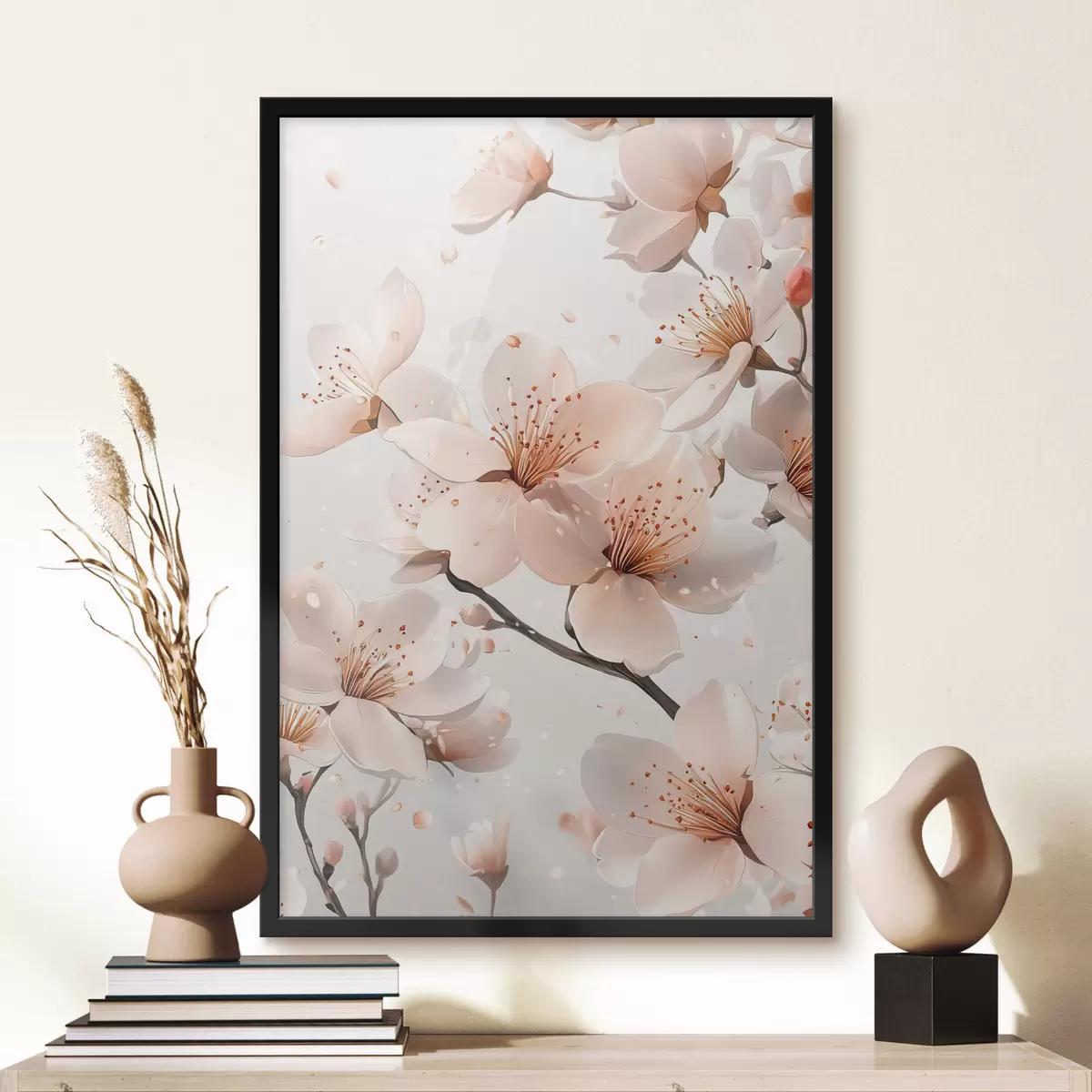 Poster Blühende Zweige f41753