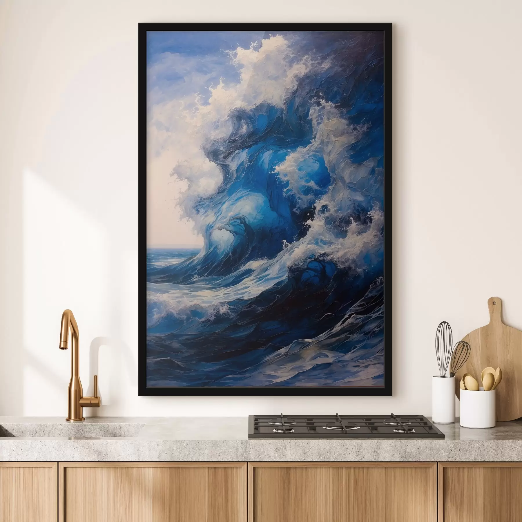 Fototapete Stürmische See f41577