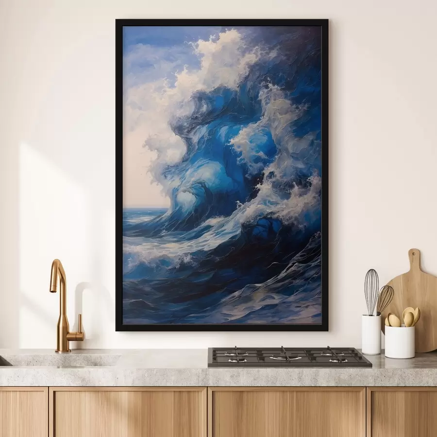 Fototapete Stürmische See f41577