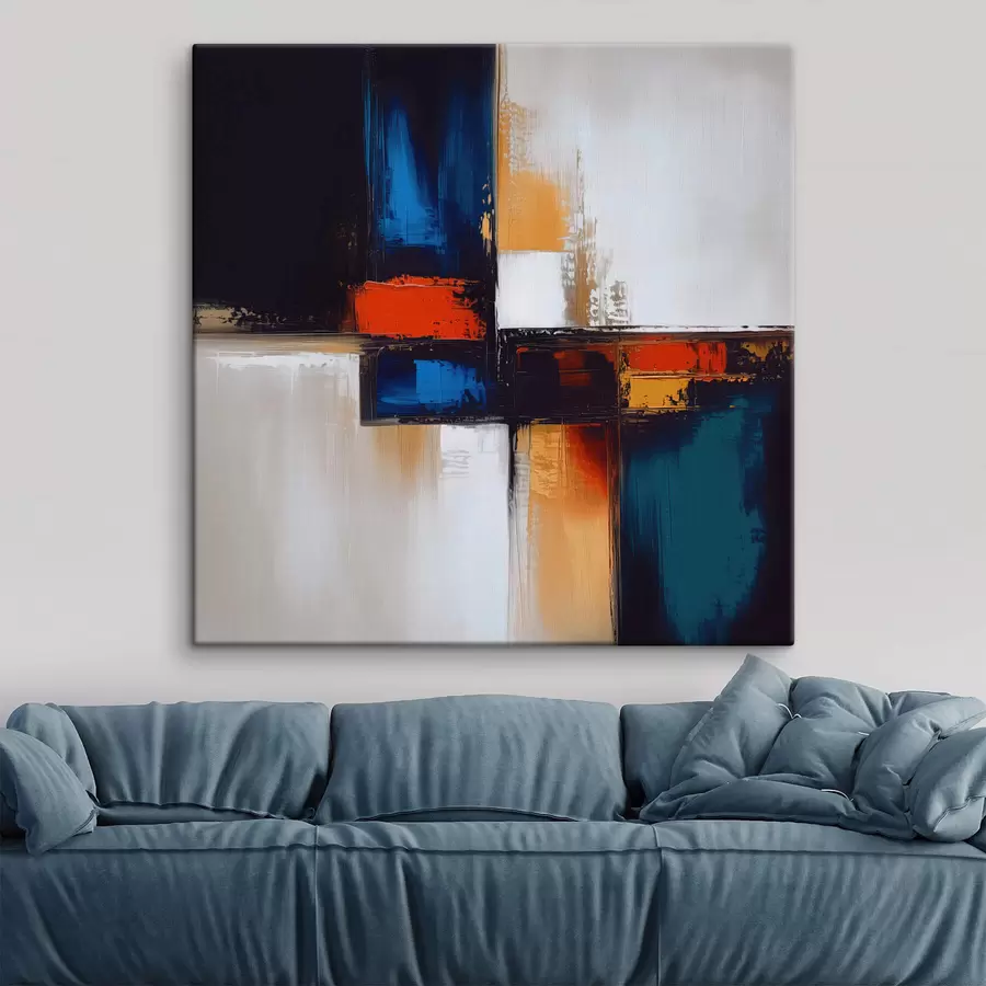 Wandbilder Mehrfarbige Abstraktion s41650