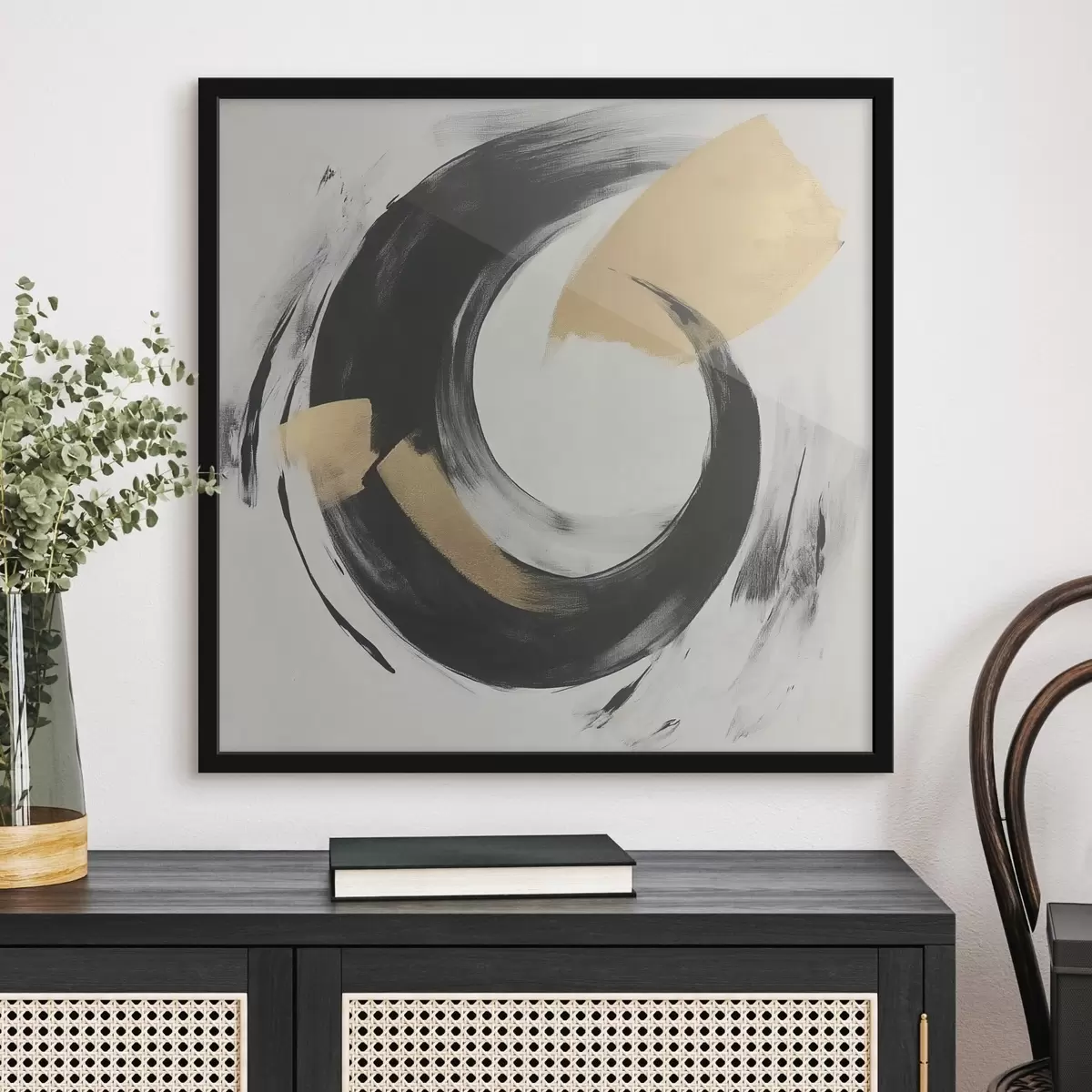 Poster Abstrakte Berührung f41919