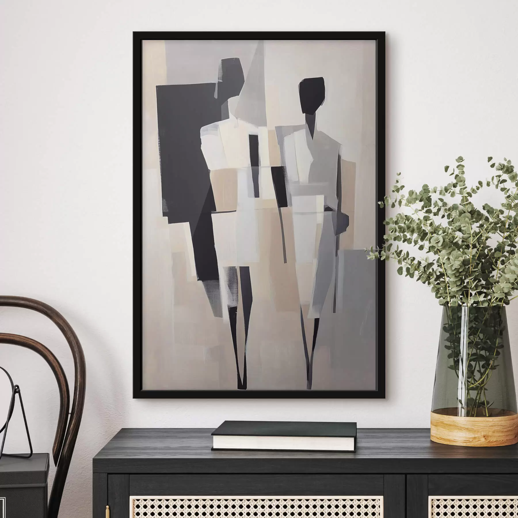 Wandbilder Abstrakte Silhouetten f41844