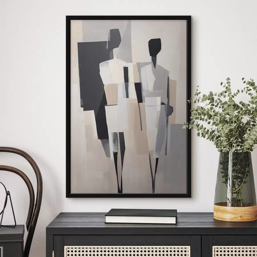 Fototapete Abstrakte Silhouetten f41844