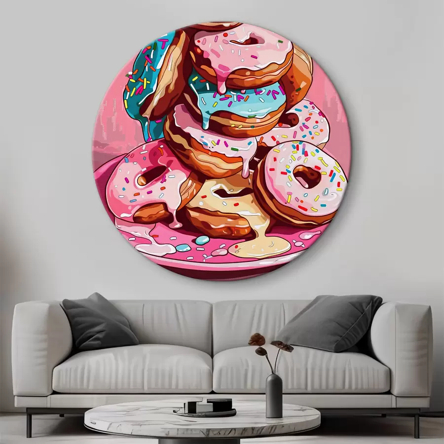 Wandbilder Donuts r39043