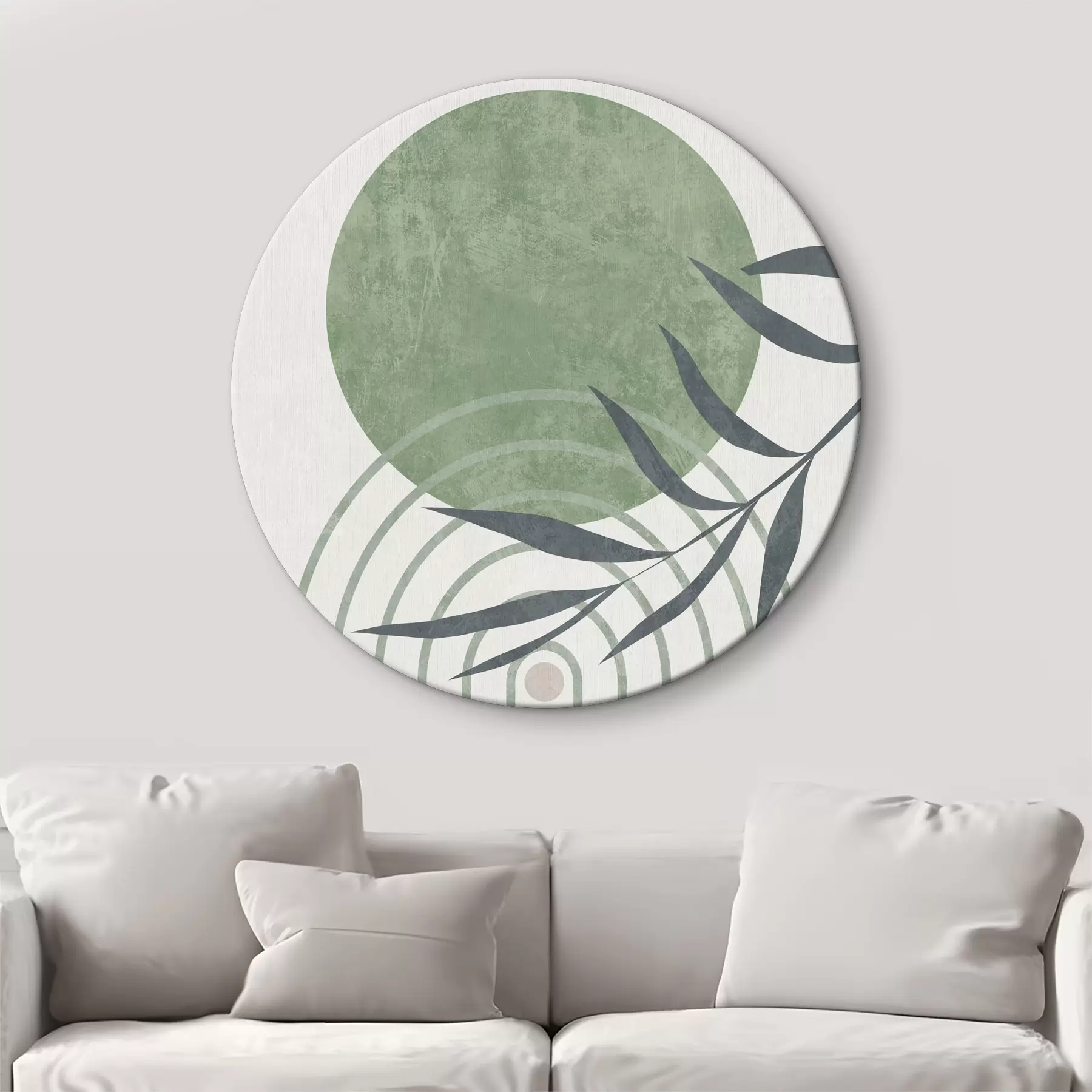 Wandbilder Abstrakte Bogen- und Kreisgeometrie ist ein moderner Trend. r36421