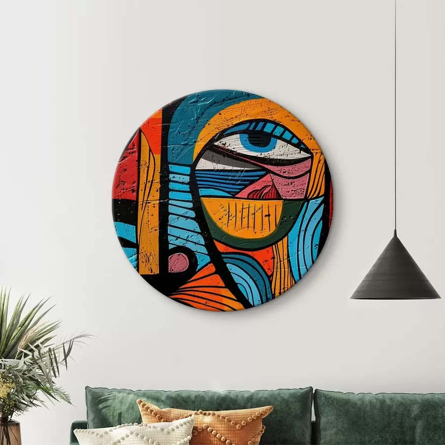 Wandbilder Abstraktes Gesicht r40207