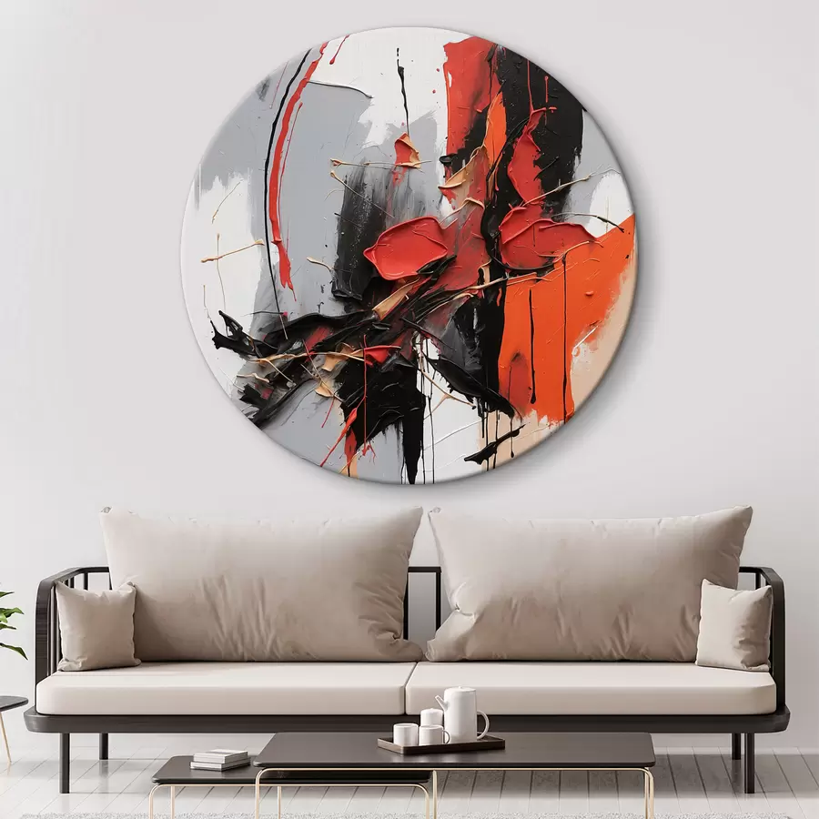 Wandbilder Abstraktes Ölgemälde r38114