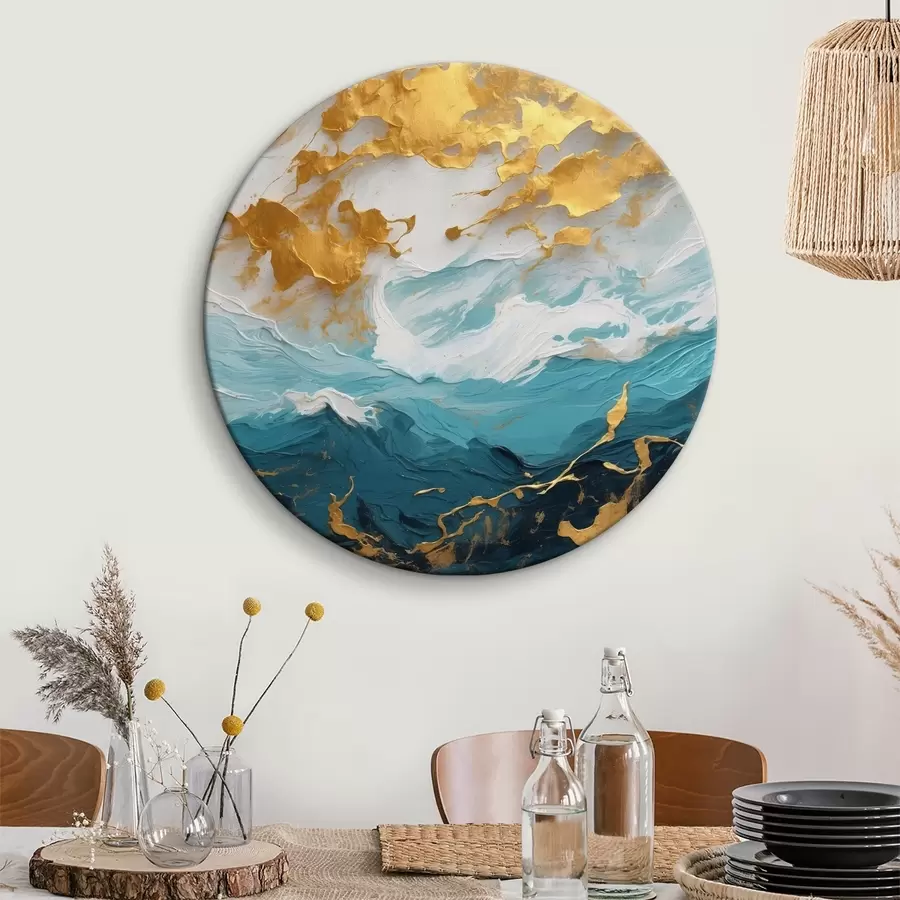 Wandbilder Abstraktes Ölgemälde r40342