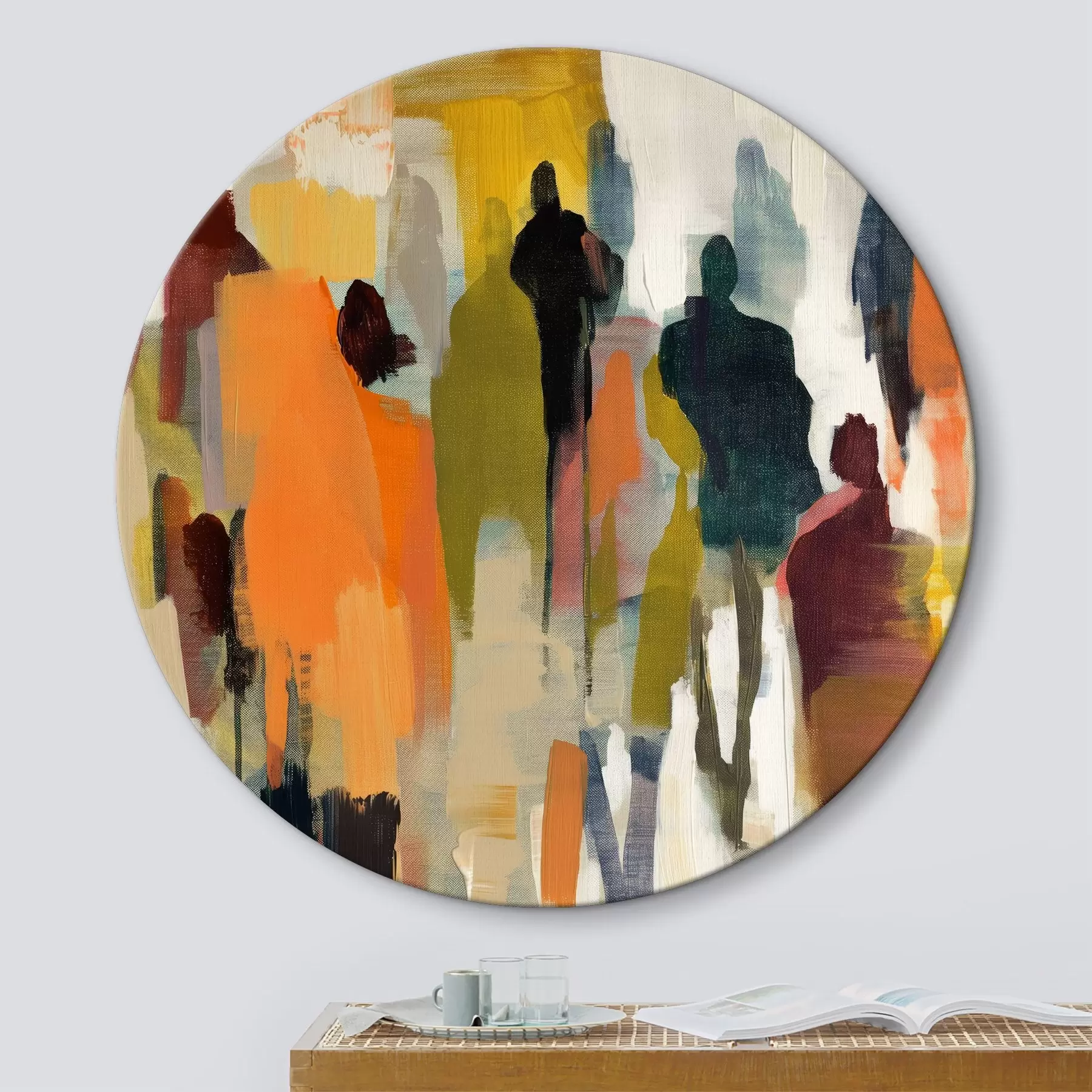 Wandbilder Abstrakte Menschen r39098