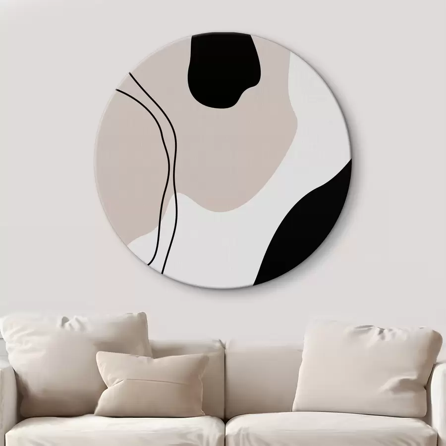 Wandbilder Abstrakte Formen und Linien r36155